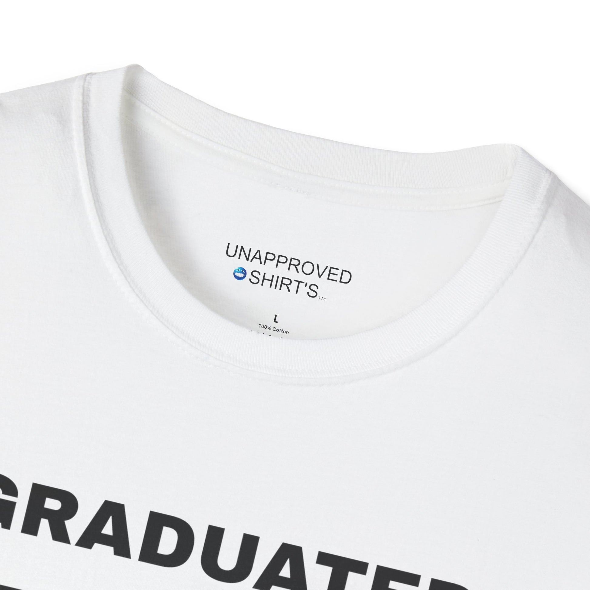 Graduated with ChatGPT Unisex T-Shirt.