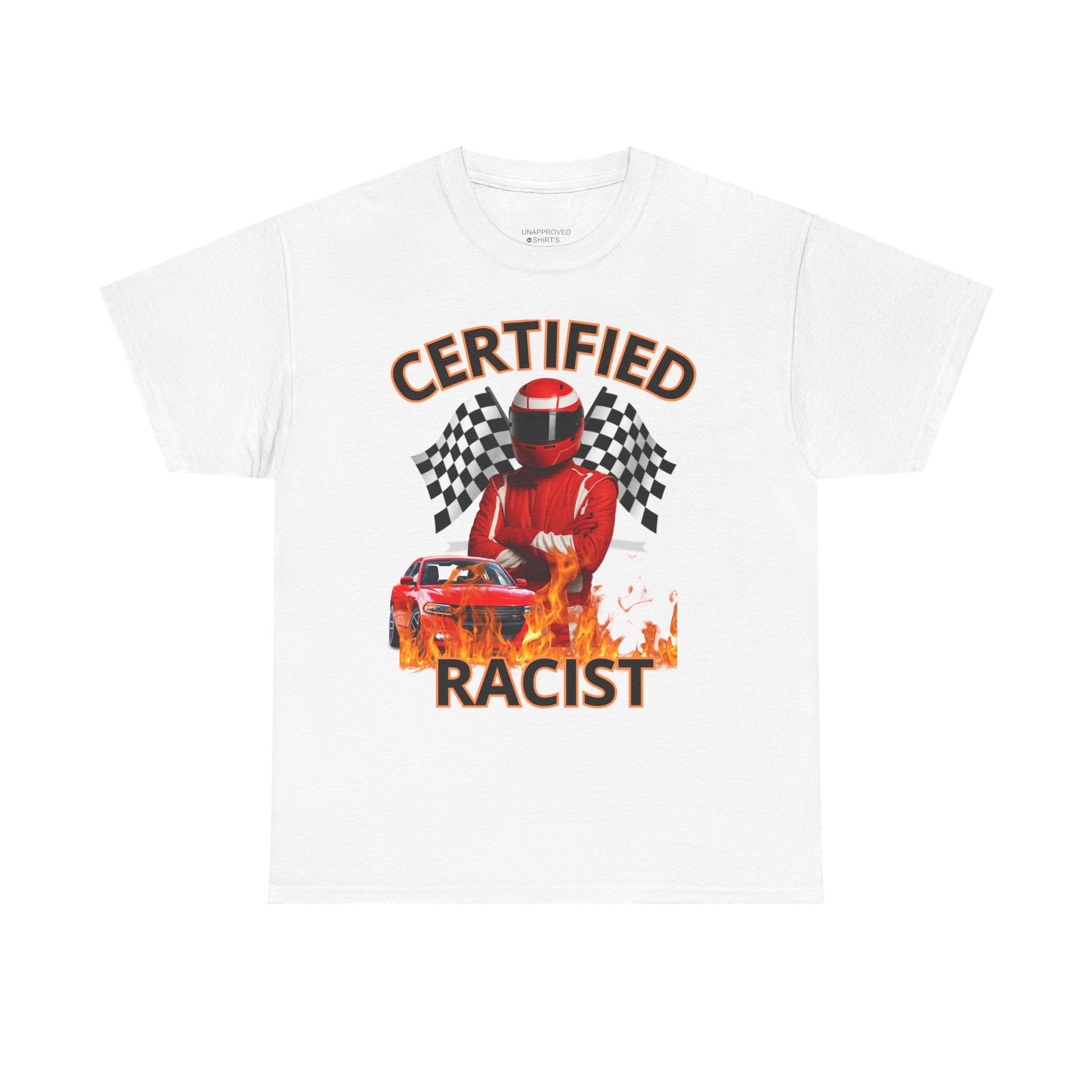 Certified racer. Unisex Tee