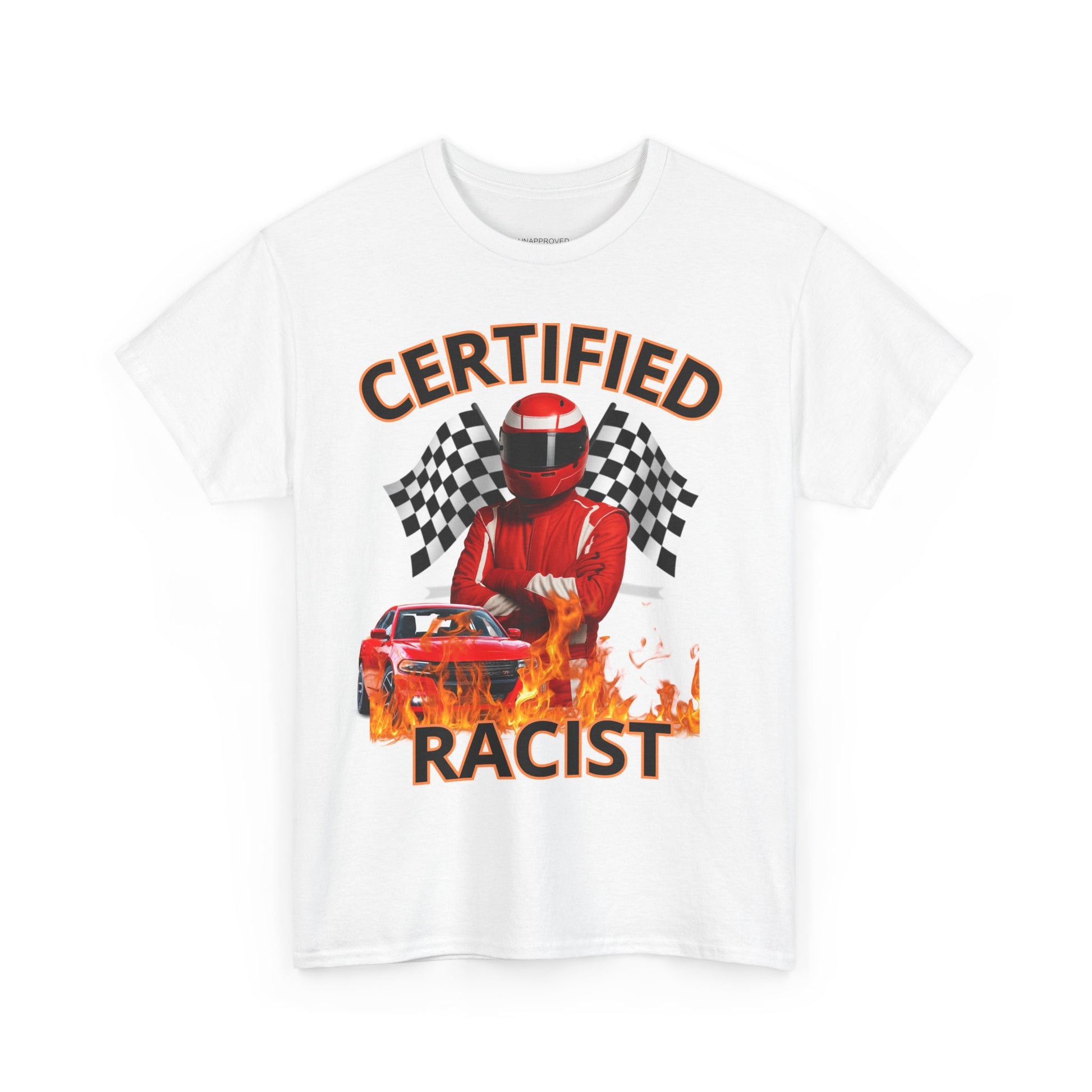 Certified racer. Unisex Tee