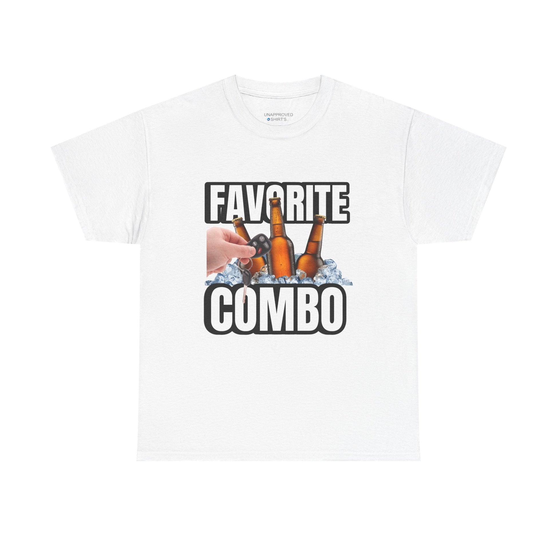Funny Favorite Combo Tee, Unisex T-Shirt, Casual Wear.